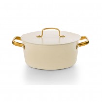 CACEROLA CER&Aacute;MICO SAMOA BEIGE 24 CM