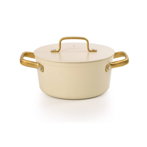 CACEROLA CER&Aacute;MICO SAMOA BEIGE 20 CM