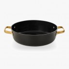 CACEROLA ANTIADHERENTE ICONIC NEGRO 28 CM