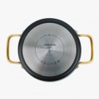 CACEROLA ANTIADHERENTE ICONIC NEGRO 20 CM