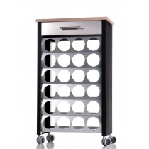 BOTELLERO BACUS 24 BOTELLAS NEGRO